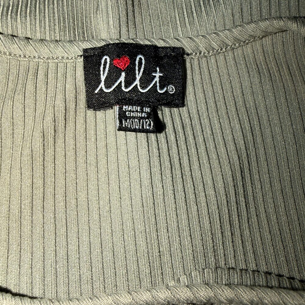 Lilt Girls Ribbed Dress - Picture 3 of 4